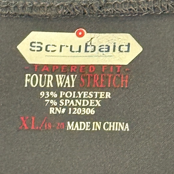 Steel color scrub/warm up Charcoal Utility Jacket - Picture 4 of 4